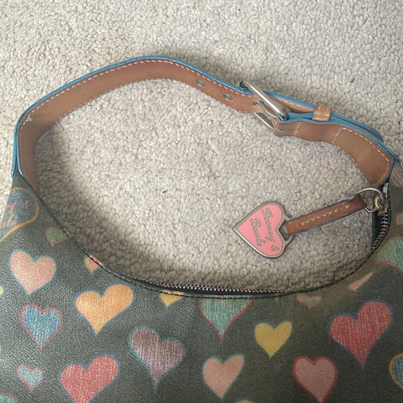 Dooney & Bourke Scribble Hearts Y2K Mini Shoulder Bag - Picture 4 of 9